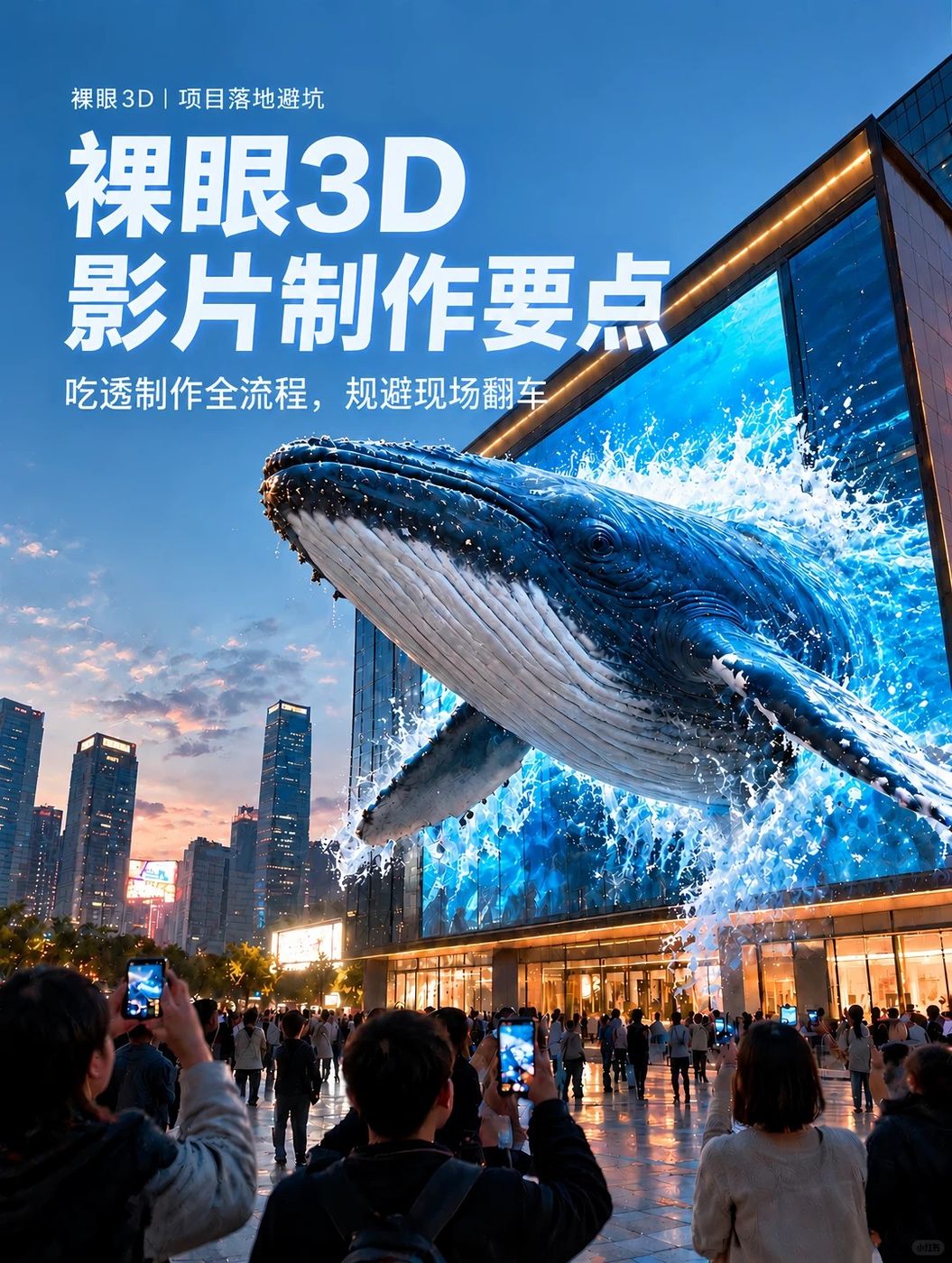 裸眼 3D 大屏制作｜别只看炫酷，忽略落地风险