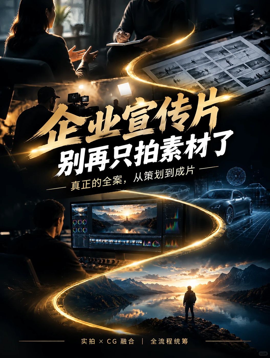 企业宣传片全案｜从脚本策划到成片落地